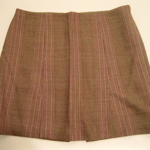 Joseph XL "Belle d Abandon" Checkered Mini Skirt